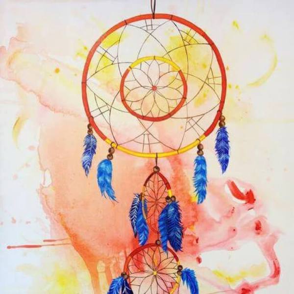 Smokey Dreamcatcher - DIY Diamond Painting
