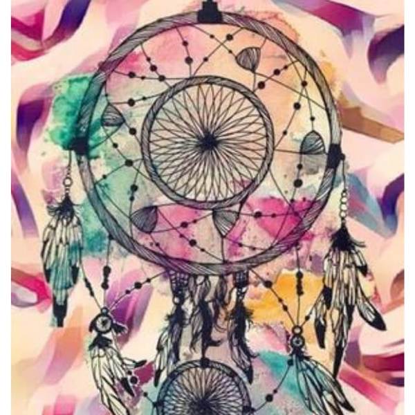Pastel Dreamcatcher - DIY Diamond Painting