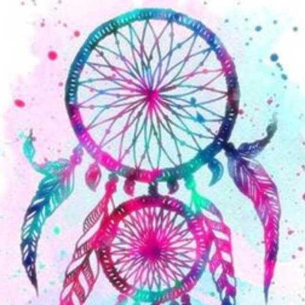 Colored Smoked Dreamcatcher - DIY Diamond Painting