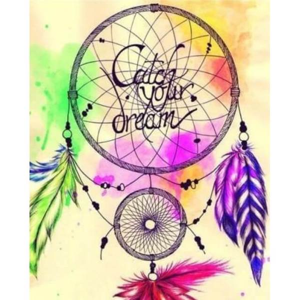 Candy Dreamcatcher - DIY Diamond Painting