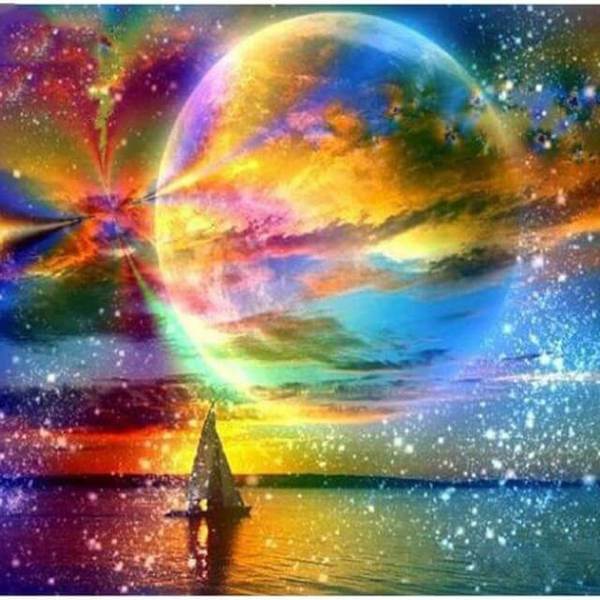 Sea Landscape  - DIY Diamond Painting