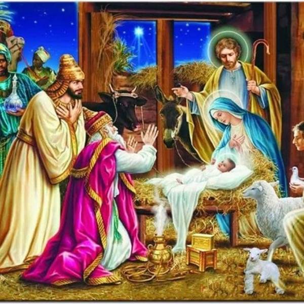 Jesus Christ Birth - DIY Diamond Painting