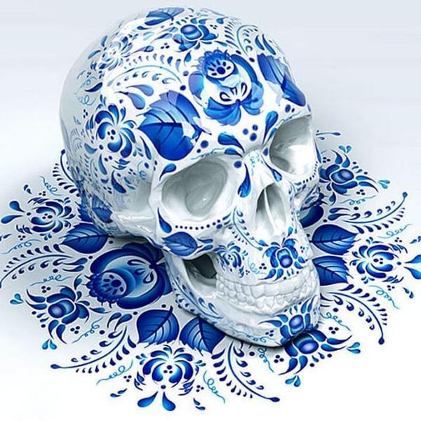 Skull - DIY Diamond Painting