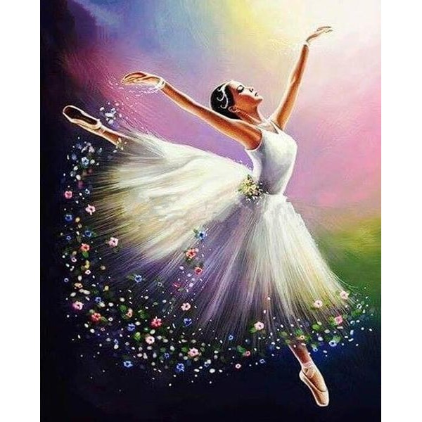 Dancing Ballerina - DIY Diamond Painting