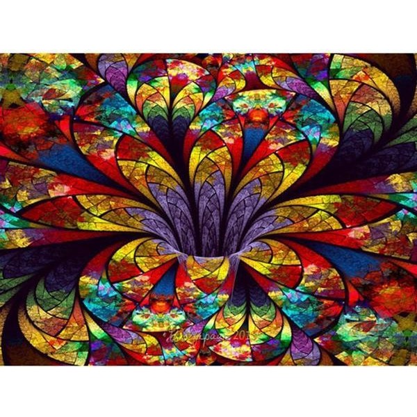 Mosaic Flower - DIY Diamond Painting