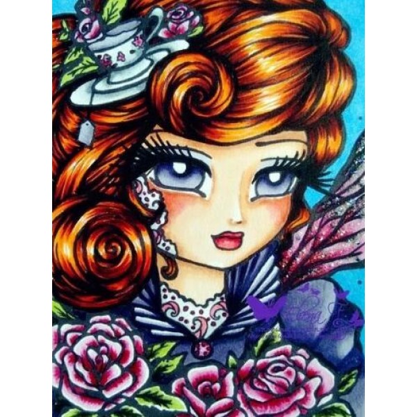 Tea Fairy - DIY Diamond Painting