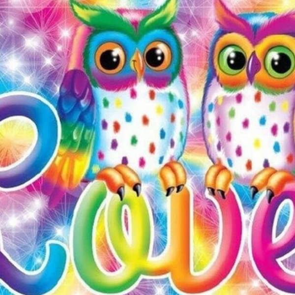 Love with Owls - DIY Diamond Painting