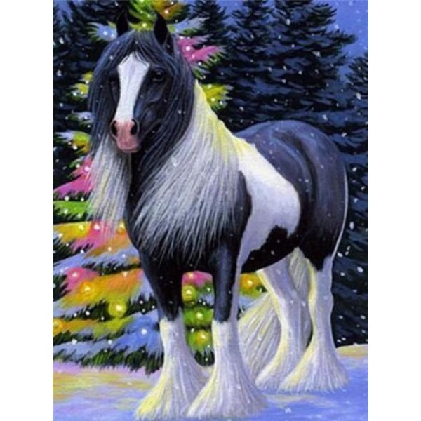 Hairy Horse - DIY Diamond Painting