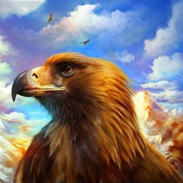 Eagle #12 - DIY Diamond  Painting
