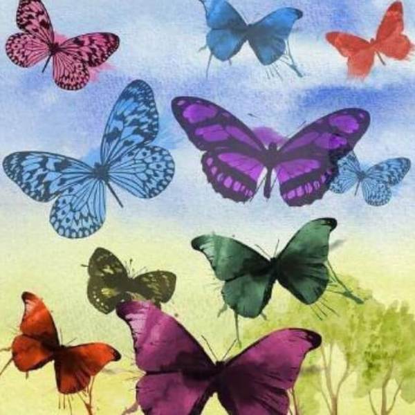 Assorted Butterflies - DIY Diamond Painting