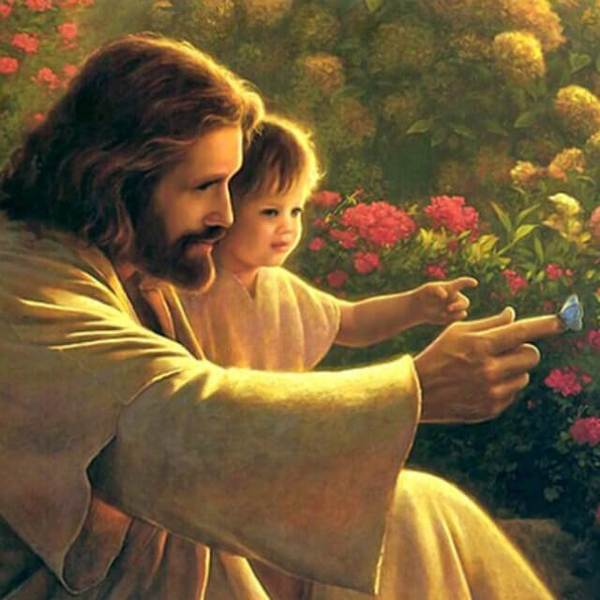 Jesus Christ and Baby - DIY Diamond Painting