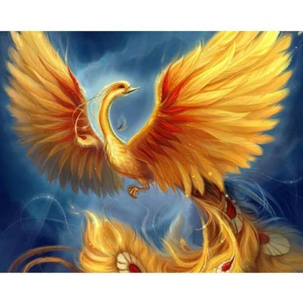 Golden Phoenix - DIY Diamond Painting