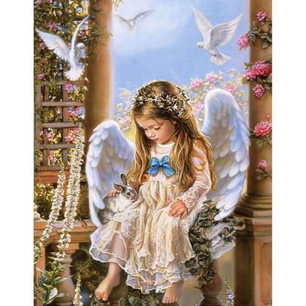 Little Angel Girl - DIY Diamond Painting
