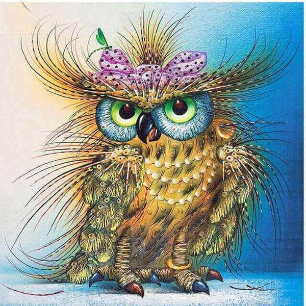 Owl - DIY Diamond Painting