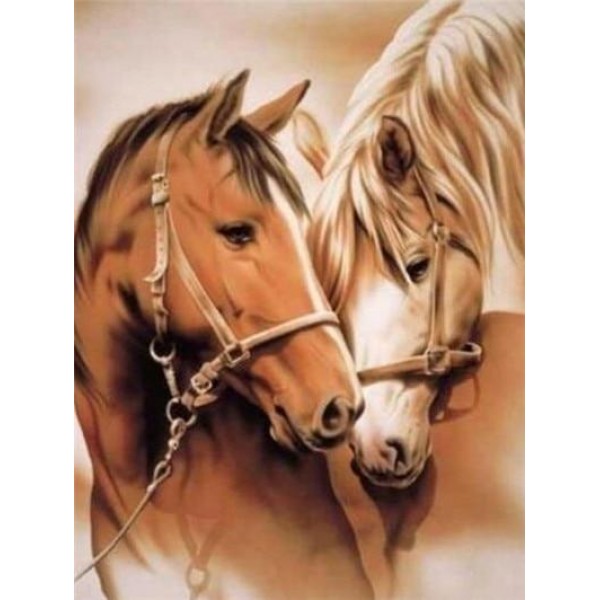 Loving Horses - DIY Diamond Painting