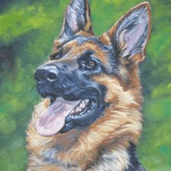 German Shepherd Dog - DIY Diamond Painting