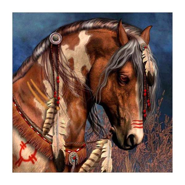 Tribal Horse - DIY Diamond Painting